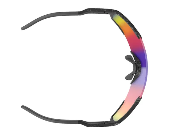Lunettes Unisexe SHIELD Noir Marbre/Vert Sarcelle Chrome