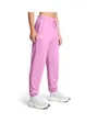 Pantalon de jogging Femme UA RIVAL TERRY JOGGER Rose