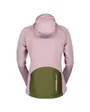 Sweat à capuche polaire Femme TRAIL STORM Rose