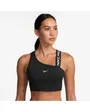 Brassière Femme W NP SWOOSH MS ASYM BRA Noir