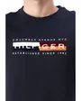 T-shirt col rond Homme TH COLOUR BLOCK GRAPHIC TEE Bleu Marine