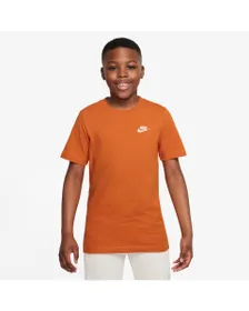 T-shirt manches courtes Enfant K NSW TEE EMB FUTURA Orange