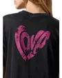 T-shirt Femme Pceloise Washed Print Tee