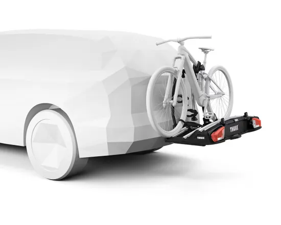 Porte-vélo sur attelage VELOSPACE XT 3 VÉLOS Aluminium/Noir