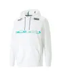 Sweat a capuche manches longues Homme FD MAPF1 SDS HDY Blanc