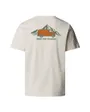 T-shirt Homme M SS OUTDOOR GRAPHIC TEE Blanc