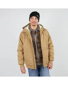 BLOUSON CANVAS DOUBLE SHERPA Homme