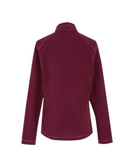 Polaire col zip Femme WOMENS MONTES Bordeaux