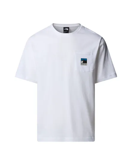 T-shirt Homme M MOUNTAIN LOGO RELAXD S/S PCKT TEE Blanc