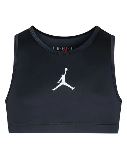 Brassière Enfant SOLID JUMPMAN SPORTS BRA Noir