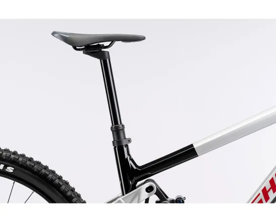 VTT tout suspendu Unisexe RIOT AM Gris/Noir/Rouge