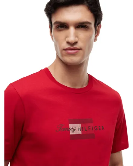 Polo Homme Script Flag