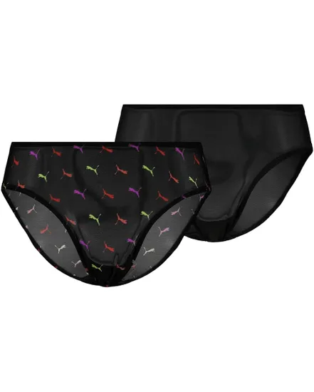 Slips Femme Puma Mesh Imprime 2P