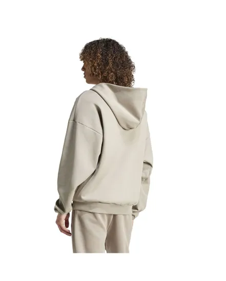 Sweat zip à capuche Homme M FI SL FZ Beige