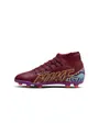 Crampons football Enfant JR SUPERFLY 9 CLUB KM FG/MG Bordeaux