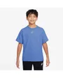 T-shirt Enfant plus agé K NSW TEE EMB FUTURA LBR P ESS Bleu