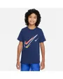 T-Shirt Enfant plus âgé B NSW SOS SS TEE Bleu