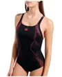 Maillot de bain Femme W ARENA GRAPHIC SWIMSUIT SWIM PRO BACK