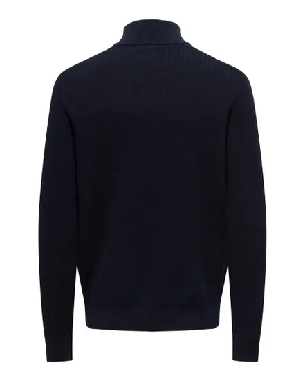 ONSPHIL REG 12 STRUC HALF ZIP KNIT NOOS