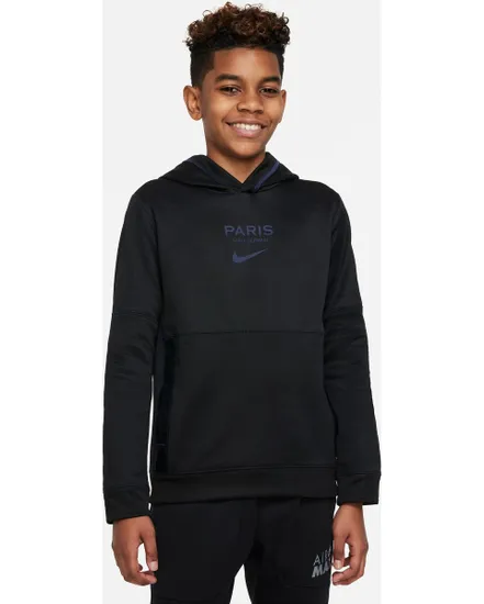 Sweatshirt à capuche Enfant plus âgé PSG Y NK DF TRAVEL PO HOODY Noir