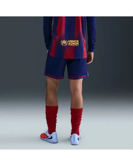 Short de football Homme FCB M NK DF SHORT STAD HM Bleu