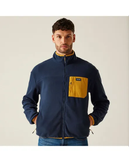 Polaire zip Homme FRANKIEF/ZFLEECE Bleu