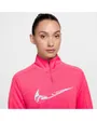 Sweat à capuche Femme W NK SWSH HBR HZ MID Rose