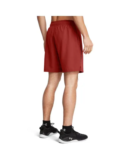 Short Homme UA TECH WOVEN WORDMARK SHORT Orange