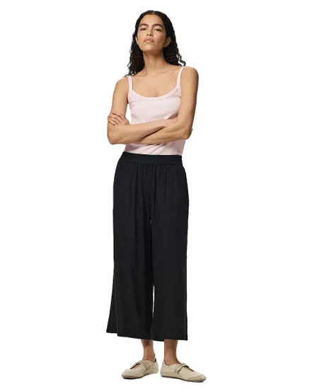 Pantalon Culotte Femme PCPIA HW WIDE WVN NOOS