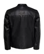 blouson homme ONSAL PU NOOS OTW Noir