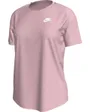 T-shirt manches courtes Femme W NSW TEE CLUB Rose