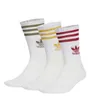 Lot de 3 paires de chaussettes Unisexe CREW SOCK  3STR Blanc