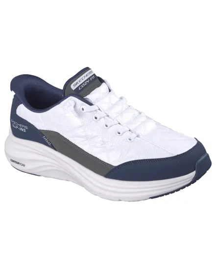 Chaussures Homme SLIP-INS : CONTOUR FOAM - COZY FIT Blanc