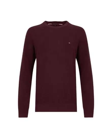 Pull col rond Homme PIMA ORG CTN CASHMERE CREW NECK Bordeaux