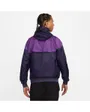 Veste à capuche manches longues Homme M NK WVN LND WR HD JKT Violet