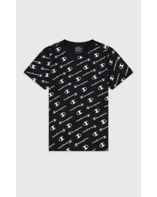 T-shirt manches courtes Enfant CREWNECK T-SHIRT Noir