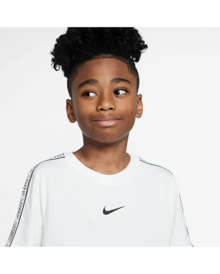 T-shirt Enfant plus agé K NSW TEE CLUB+POLY 2 Blanc