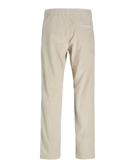 Pantalon coupe décontractée Homme JPSTKANE CORDUROY JOGGER SN Gris