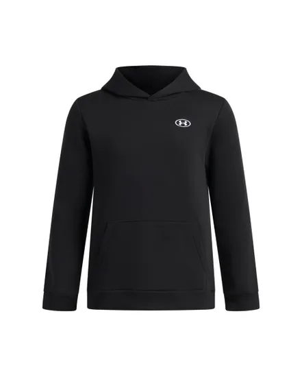 Sweat à capuche Enfant UA B RIVAL FLEECE HOODIE Noir