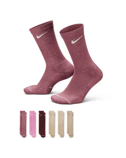 Lot de 6 chaussettes Homme U NK ED ELVD CRW 6P - 144 Multicolore