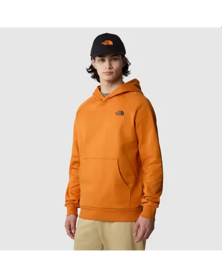 Sweat à capuche Homme M RAGLAN REDBOX HOODIE - EU Orange