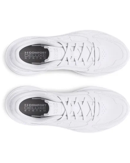 Chaussures basses Homme UA EDGE LTHR Blanc