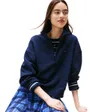 Sweat Femme TJW BXY S-Flag 1/4 Zip