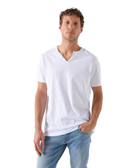 T-Shirt Homme New Vneck Basic Slim Fit