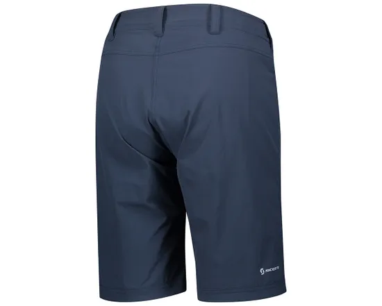 Short Femme TRAIL FLOW AVEC PAD Bleu Nuit