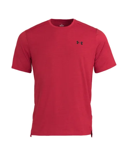 T-SHIRT HOMME UA TECH VENT SS Rouge