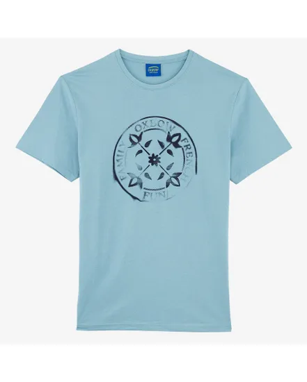 T-shirt manches courtes Homme TEE SHIRT MANCHES COURTES GRAPHIQUE Bleu
