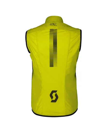 Gilet coupe-vent Homme RC TEAM WB Jaune/Noir