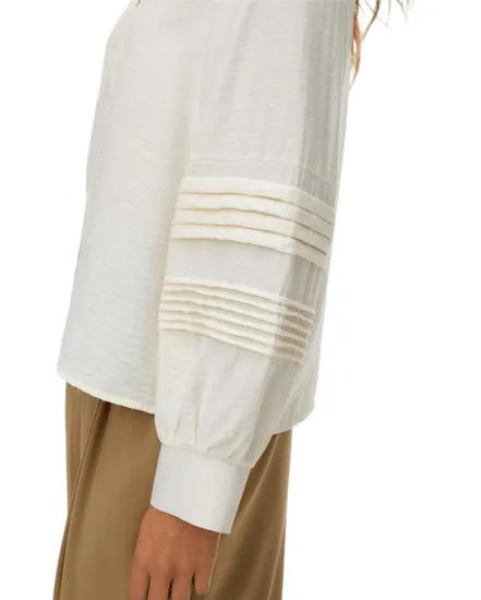 Chemise Femme VMISELA L/S Shirt WVN BTQ GA