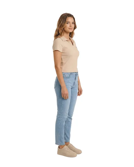 Polo Femme TJW Slim Sh Rib